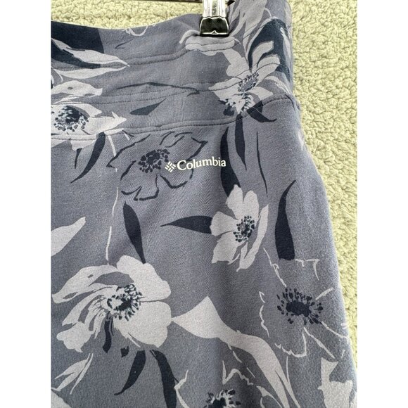 Columbia Womens Floral Print Joggers With Cargo Pocket Size Large - Picture 5 of 9